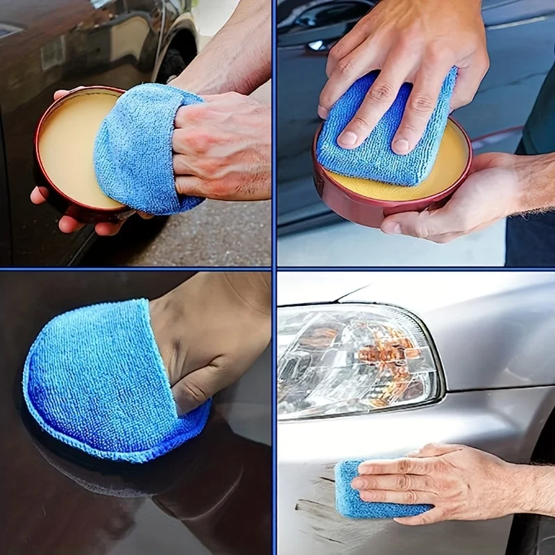 Wax Applicator Pad - طقم من 8 قطع لتطبيق شمع