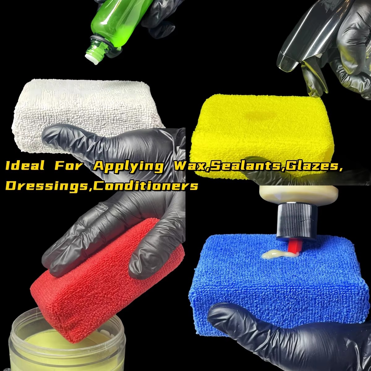 8 قطع من وسادات تطبيق الشمع ال - مراجعة Wax Applicator Pad وسعره