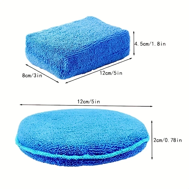طقم من 8 قطع لتطبيق شمع السيار - مراجعة Wax Applicator Pad وسعره