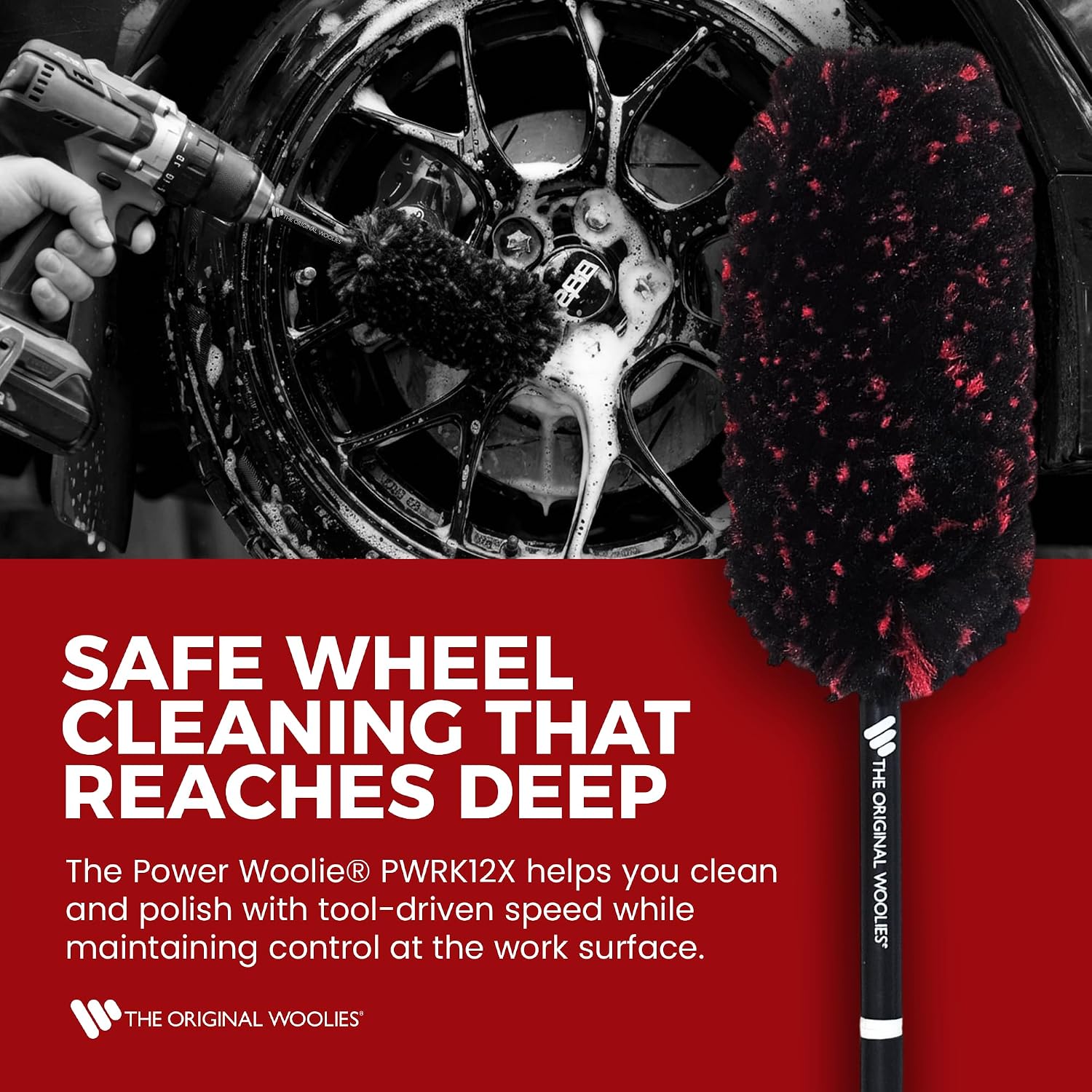 فرشاة تنظيف العجلات تعمل بالدر - مراجعة Wheel Cleaner Alloy وسعره