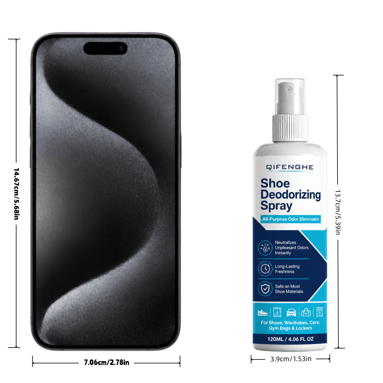 بخاخ مزيل الروائح للأحذية 120  - مراجعة Odor Eliminator Car وسعره