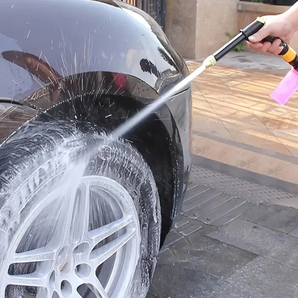 مسدس ماء محمول عالي الضغط لتنظ - مراجعة Pressure Washer Foam Gun وسعره