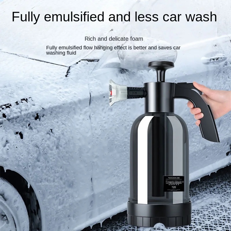 بخاخ رغوة ثلجية يدوي بضغط الهو - مراجعة Pressure Washer Foam Gun وسعره