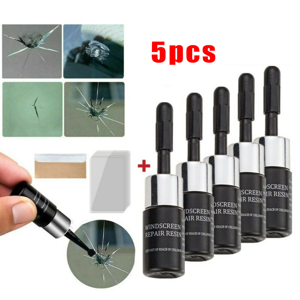 5 قطعة زجاج السيارات نانو إصلا - مراجعة Glass Cleaner Streak وسعره
