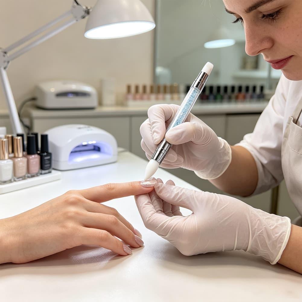 قلم سيليكون مزدوج الرأس لفن ال - مراجعة Wax Applicator Pad وسعره
